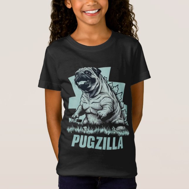 Pugzilla T Shirt (Framsida)