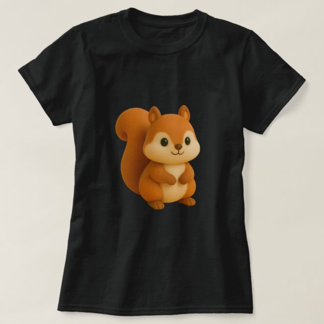 Puhig serieekorre t shirt (Design framsida)
