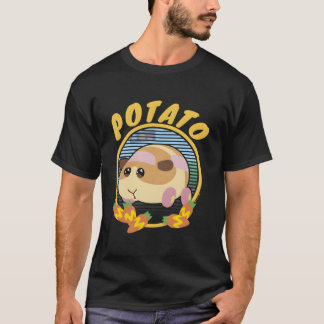 Pui Pui Molcar Potato Circle Porträtt T Shirt