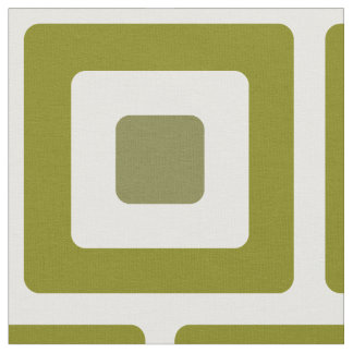 Puke moderna rundade kvarter för Midcentury in Tyg