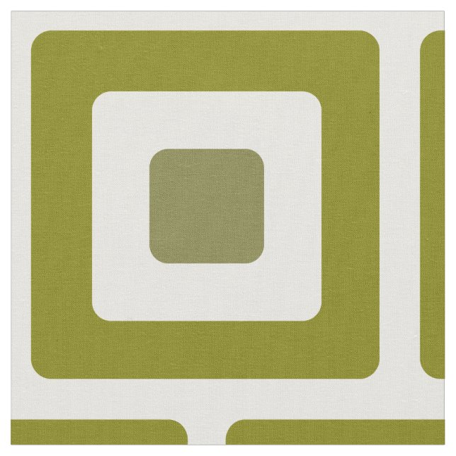 Puke moderna rundade kvarter för Midcentury in Tyg (Närbild)