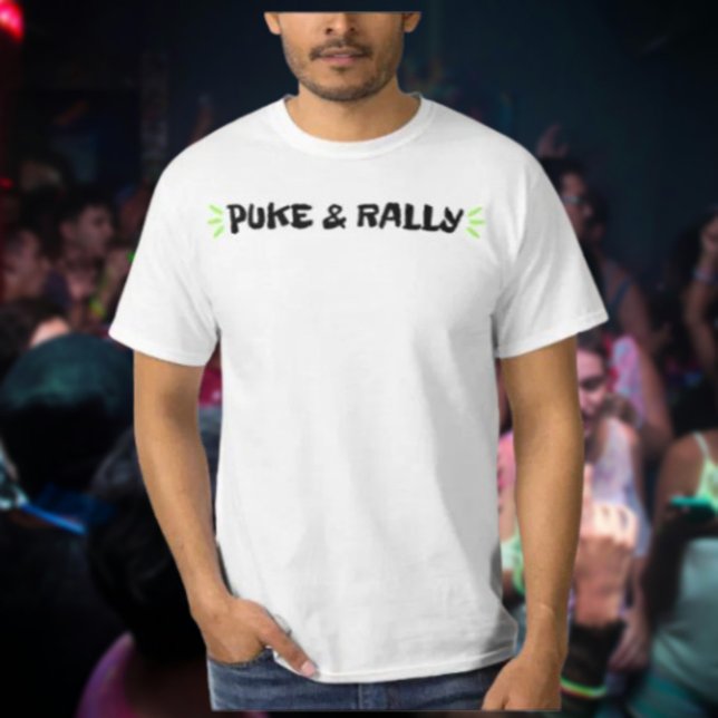 Puke & Rally T-Shirt | Party Legend Edition (Skapare uppladdad)