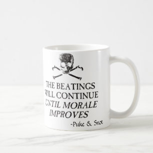 Puke, & Snot, "som de ska strykarna fortsätter" Kaffemugg