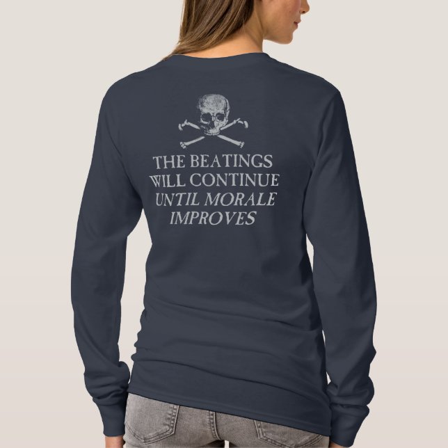 Puke, & Snot, "som de ska strykarna fortsätter"…., Tee (Baksida)