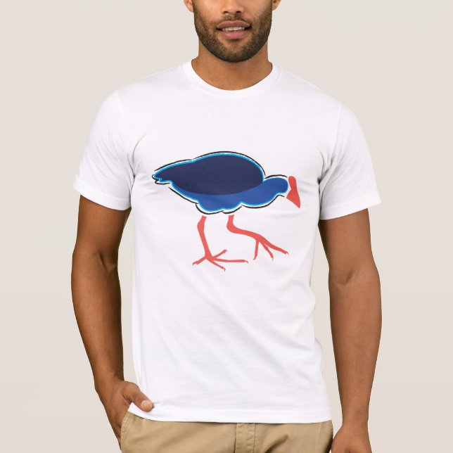 Pukeko Bella Canvas T-Shirt (Framsida)