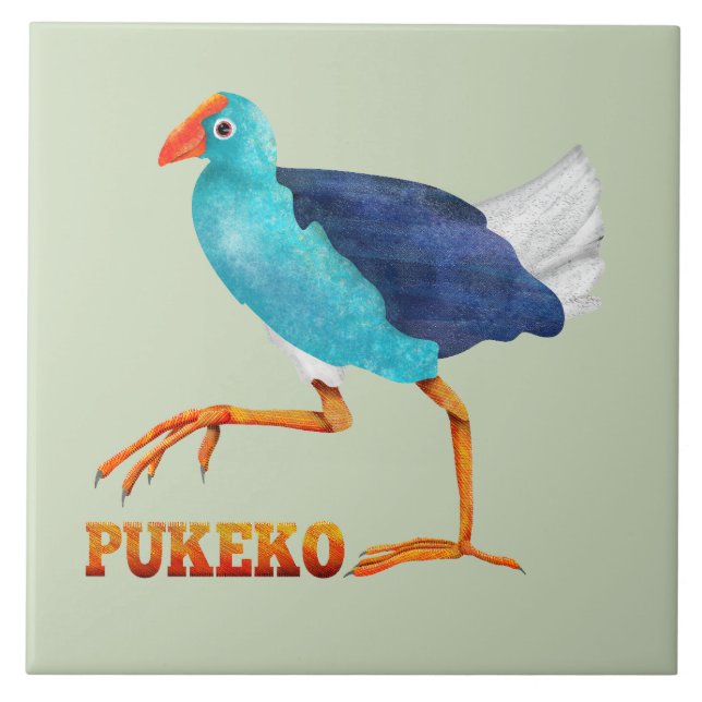 Pukeko Kakelplatta (Framsidan)
