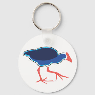 Pukeko Keychain Nyckelring