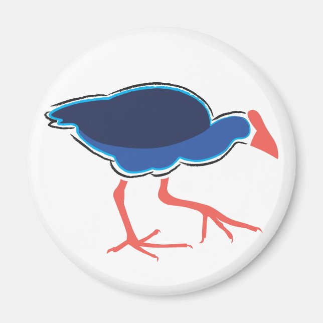 Pukeko Magnet (Framsidan)