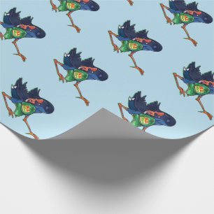 Pukeko stjäl hatt presentpapper