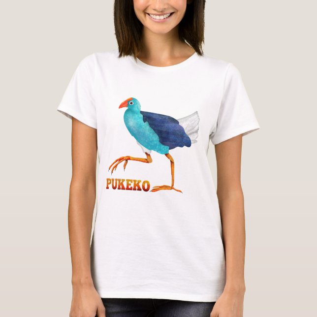 Pukeko T Shirt (Framsida)