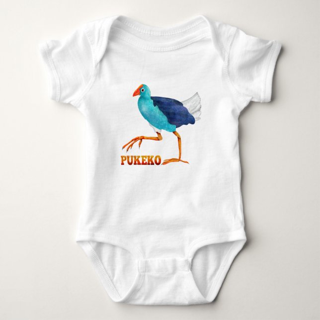 Pukeko T Shirt (Framsida)