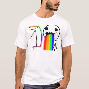 Pukes Rainbows T-shirt
