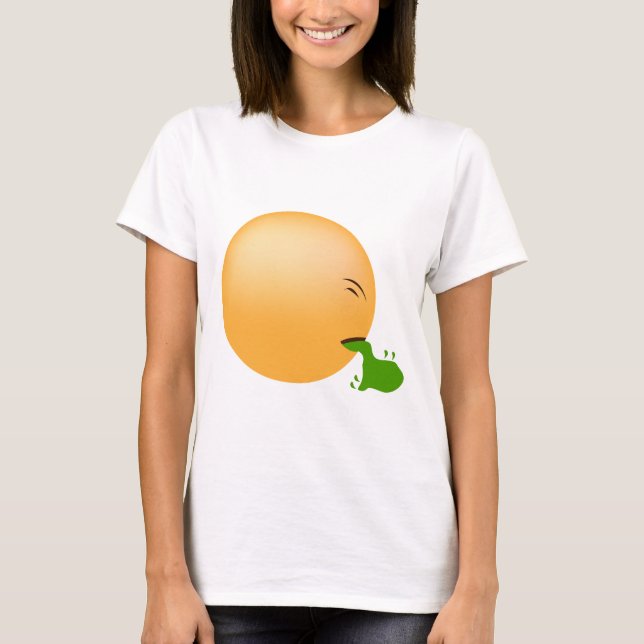 Puking Emoji Tee (Framsida)