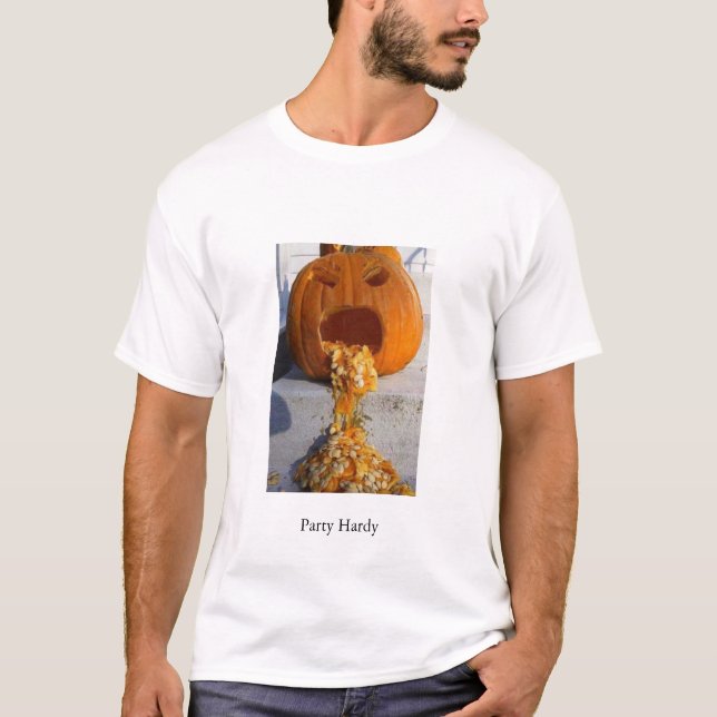 Puking pumpa tee (Framsida)