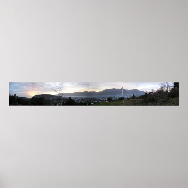 Pukon Sunset Poster (Framsidan)