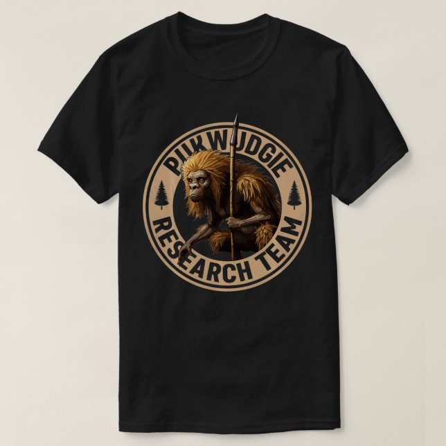 Pukwudgie Research Team Gömmer Seek Funny Manar Cr T Shirt (Design framsida)