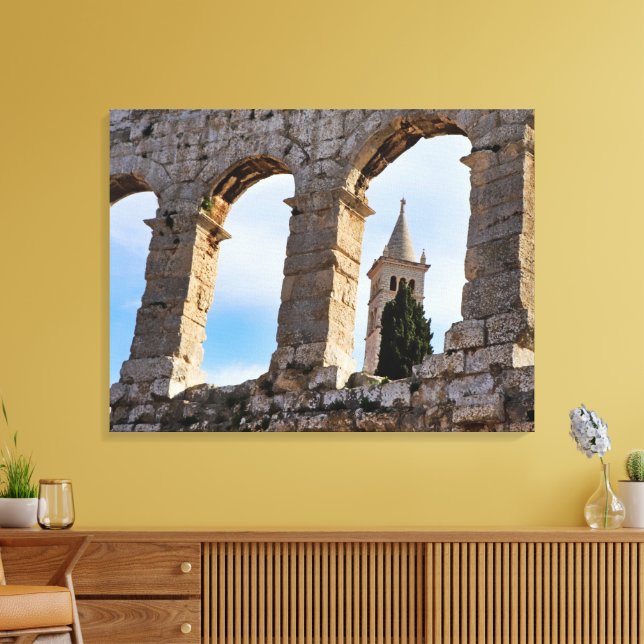 Pula Arena Kroatien Canvastryck (Insitu (Vardagsrum))