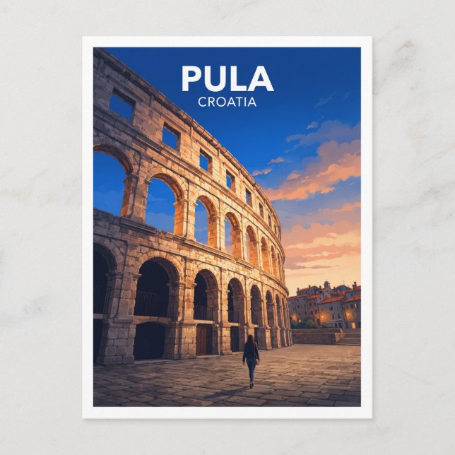 Pula Arena, Pula, Kroatien Vykort (Framsida)
