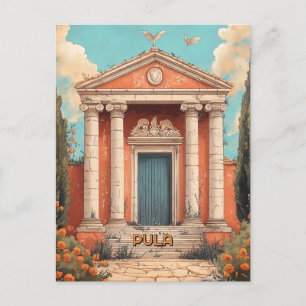 Pula Kroatien Vykort