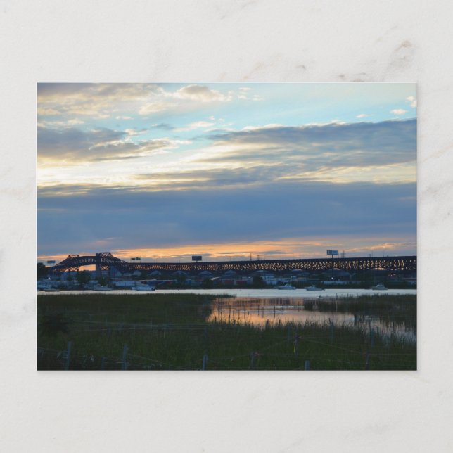 Pulaski vid Sunset Postcard Vykort (Framsida)