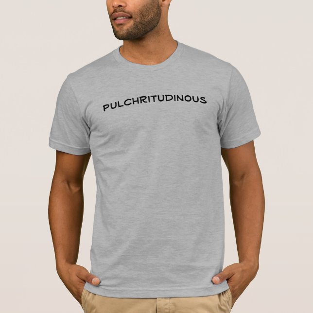 pulchritudinous t-shirt (Framsida)