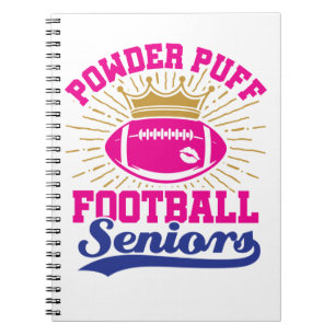 Pulder Puff Football Seniors Anteckningsbok