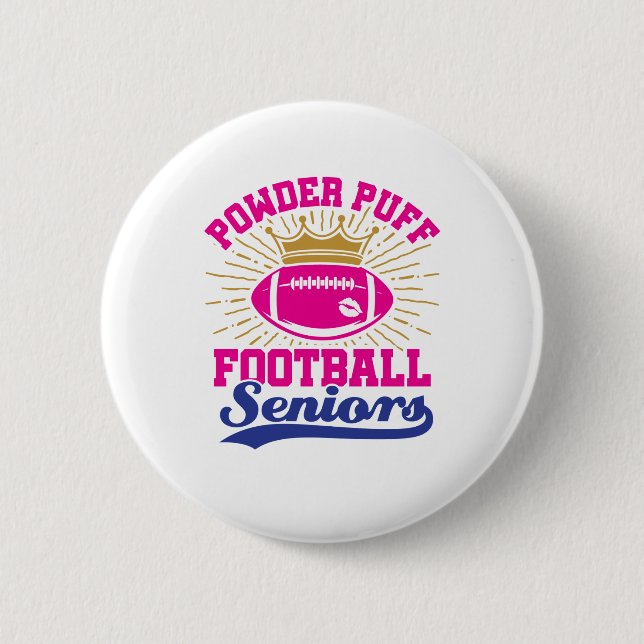 Pulder Puff Football Seniors Knapp (Framsida)