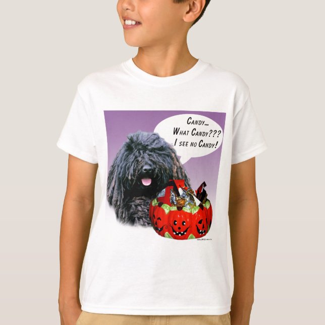 Puli Halloween Candy T-shirt (Framsida)