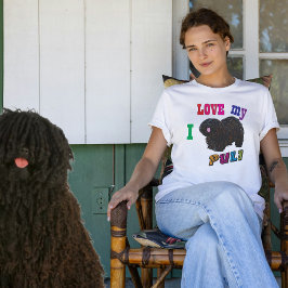 Puli-hundälskare t shirt