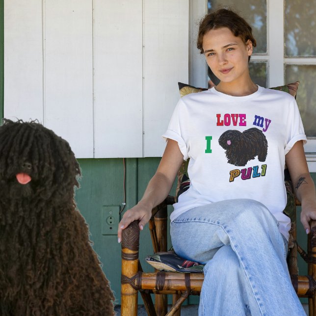 Puli-hundälskare t shirt (Skapare uppladdad)