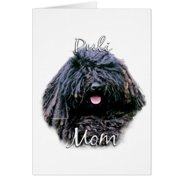 Puli Mamma 2 Hälsningskort (Framsidan)
