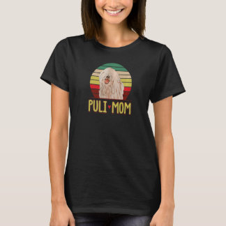 Puli Mamma Cute Retro Hungary Cord Dreadlock Hund T Shirt