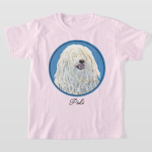 Puli Painting - Cute Original Hund Art T Shirt