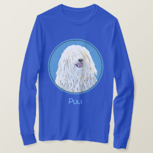 Puli Painting - Cute Original Hund Art T Shirt