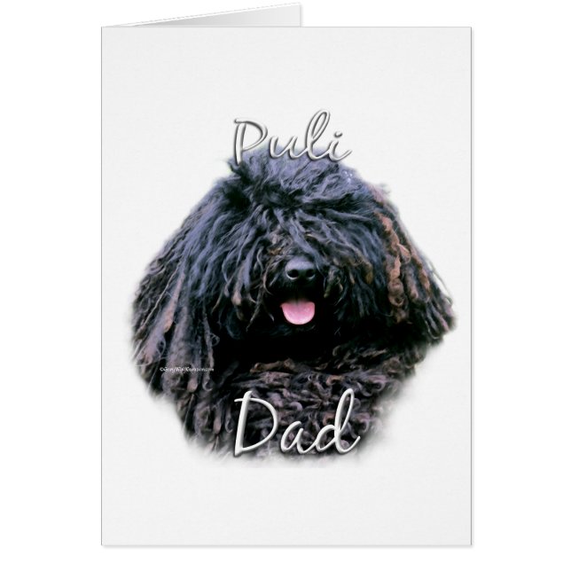 Puli Pappa 2 Hälsningskort (Framsidan)