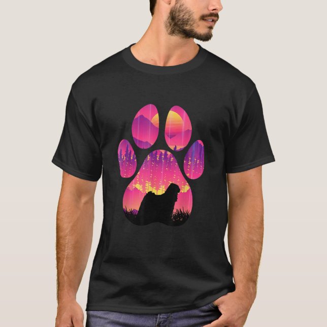 Puli Paw Mom Dad Dog  Women Men T Shirt (Framsida)