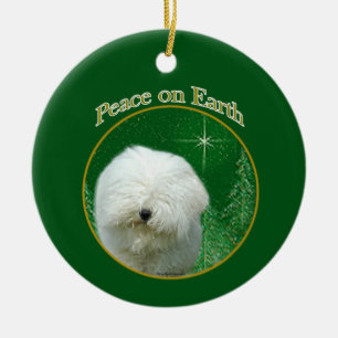Puli Peace Julgransprydnad Keramik