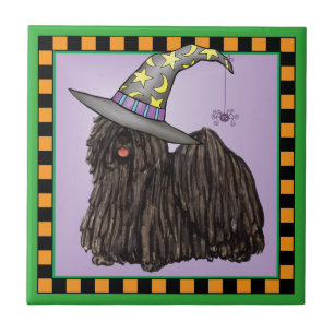 Puli Witch Ceramic Tile Kakelplatta