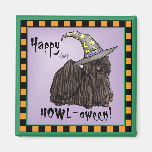 Puli Witch Magnet (Framsidan)