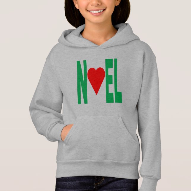 Pull à capuche acier enfants  NOEL T Shirt (Framsida)