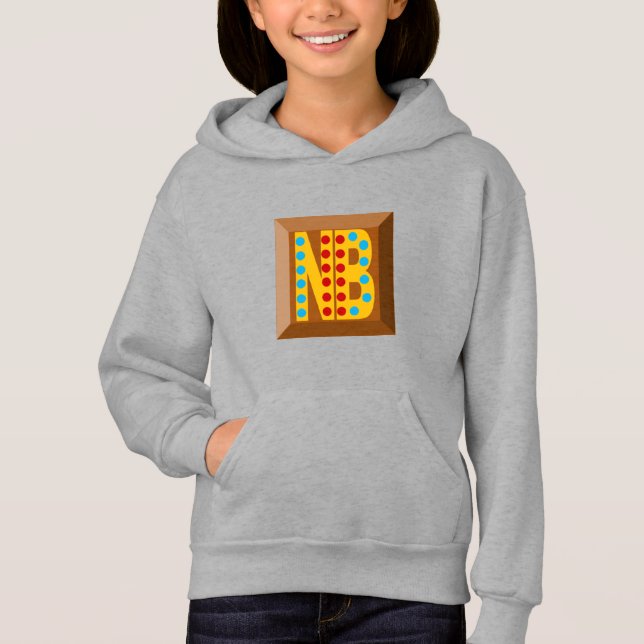 Pull à capuche acier filles  NOEL BONBONS  T Shirt (Framsida)