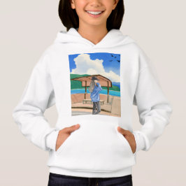 Pull à capuche pour fille t shirt