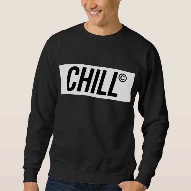 Pull "Chill" Lång Ärmad Tröja (Framsida)