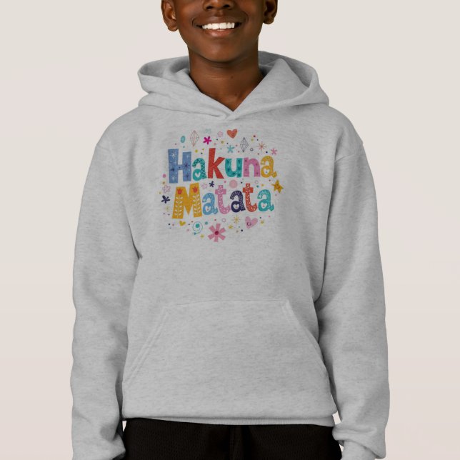 Pull " hakuna matata " tröja (Framsida)