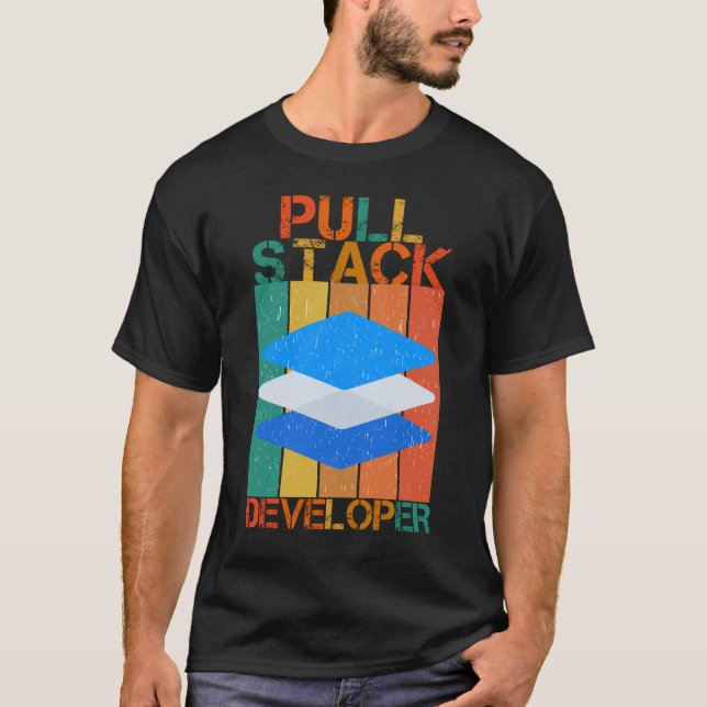PULL STACK-UTVECKLARE - FULL STACK-UTVECKLARE T SHIRT (Framsida)