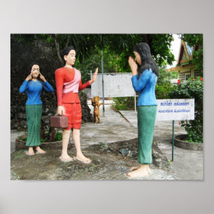 Pulla Ansikte bakom ryggen på dig Poster