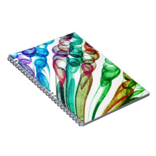 Pullad bubbelRoligt/Greenleaf/Spiral Anteckningsbok