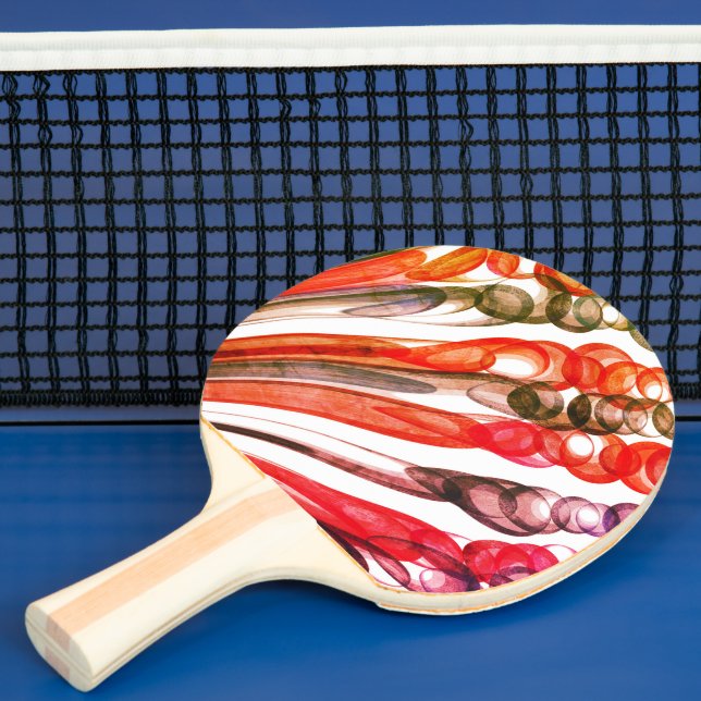 Pulled Bubble Roligt / 1974 / Pingisracket (Insitu)