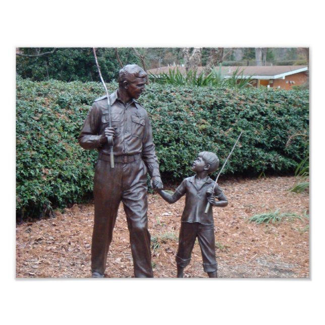 Pullen Park Raleigh Photo Print Andy Griffith Fototryck (Framsidan)