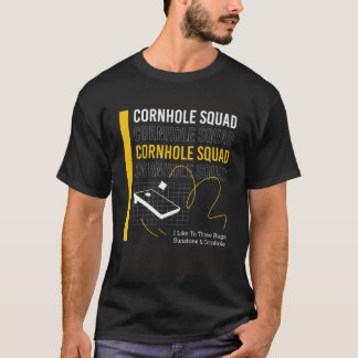 Pullove för kornhåls spelarsäck med dragande väsko t shirt
